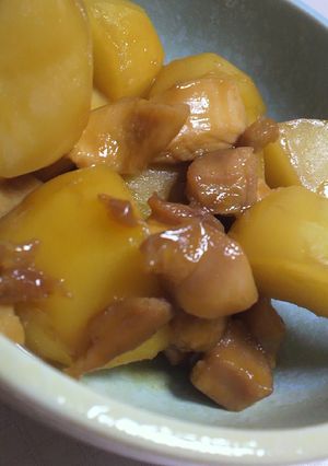 鶏肉とじゃがいものオレンジ煮-レシピのメイン写真