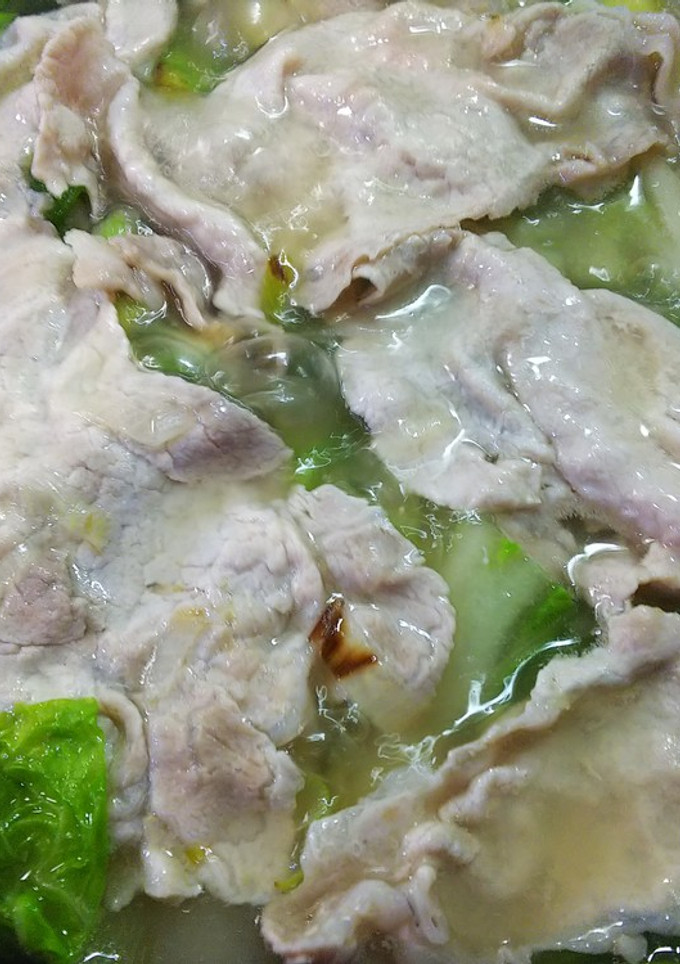 簡単中華・豚肉と白菜とジャガイモの鍋-レシピのメイン写真