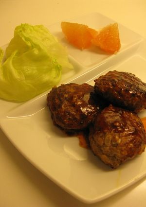 我が家のハンバーグ-レシピのメイン写真