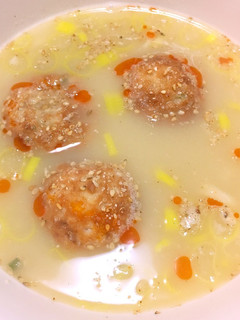 お変わりレシピ☆ピリ辛スープたこ焼き-レシピのメイン写真