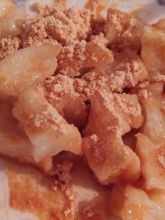 大根と蜂蜜きな粉で~野菜なのにスイーツ風-レシピのメイン写真