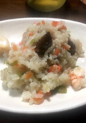 ピラフ炊きます-レシピのメイン写真