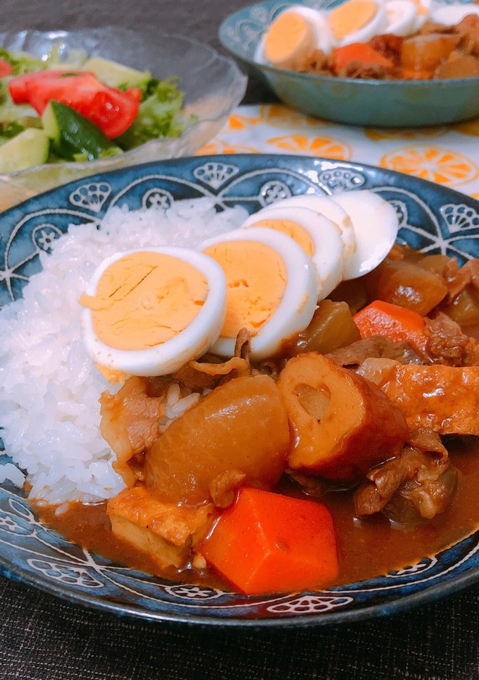 おでんの残りで節約!おでんカレー-レシピのメイン写真