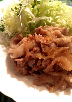 豚こま切れ肉でめちゃうま！生姜焼き-レシピのメイン写真