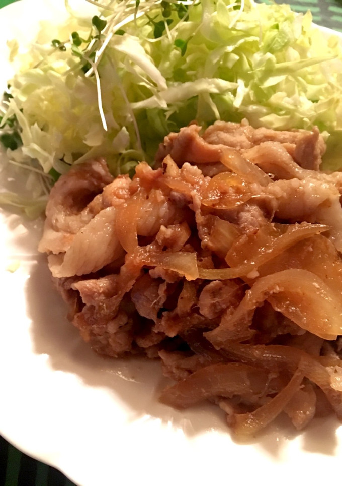 豚こま切れ肉でめちゃうま！生姜焼き-レシピのメイン写真