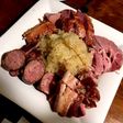燻製肉とザワークラウトの煮込み
