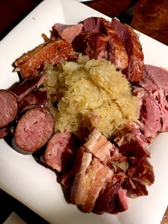燻製肉とザワークラウトの煮込み-レシピのメイン写真
