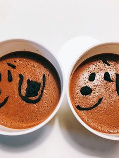 マシュマロでチョコプリン-レシピのメイン写真