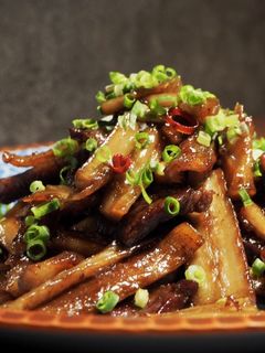 のしごぼうと牛肉の甘辛煮-レシピのメイン写真