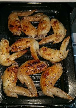 グリルで簡単にできる手羽先焼き-レシピのメイン写真