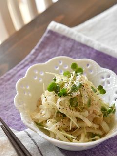 シャキシャキ大根の塩だれサラダ-レシピのメイン写真