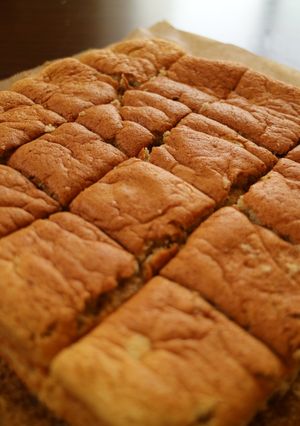 簡単！薄力粉でふわふわバナナケーキ-レシピのメイン写真