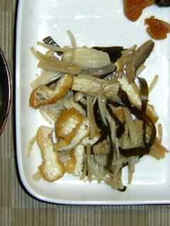 二度美味しい!だし昆布と椎茸の簡単炒め-レシピのメイン写真