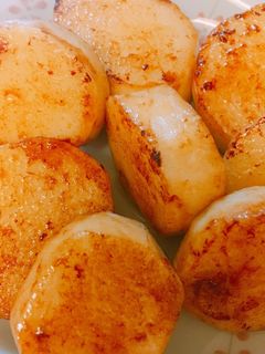 【簡単】山芋のほっこりバター醤油焼き-レシピのメイン写真
