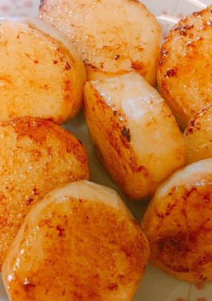 【簡単】山芋のほっこりバター醤油焼き-レシピのメイン写真