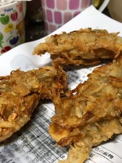ごぼうとエリンギのかき揚げ-レシピのメイン写真