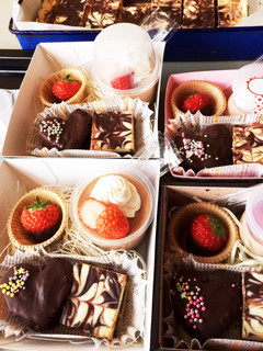 ハートのプチチョコケーキ♡簡単♪-レシピのメイン写真