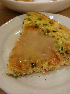 サッポロ一番の塩とんこつスープでかに玉♪-レシピのメイン写真