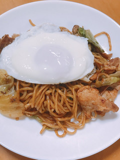 焼きそばにコレ追加するだけで美味くなる♡-レシピのメイン写真