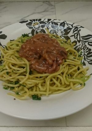 イカの塩辛焼きそば発祥の店-レシピのメイン写真