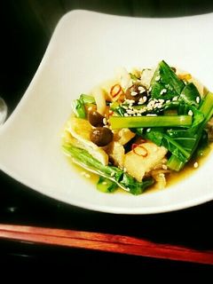 しめじと小松菜の煮浸し-レシピのメイン写真