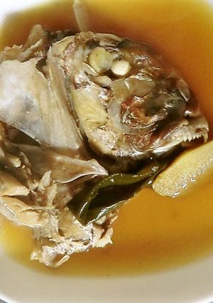 真鯛のあらをポッカレモンで煮つける-レシピのメイン写真