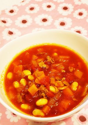 栄養満点！我が家のミネストローネスープ-レシピのメイン写真