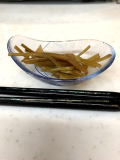 ビーガン生活!*わさびの茎の三杯酢漬け-レシピのメイン写真