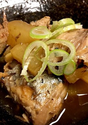 さば缶と大根で薬味香る料亭風お煮付け♪-レシピのメイン写真