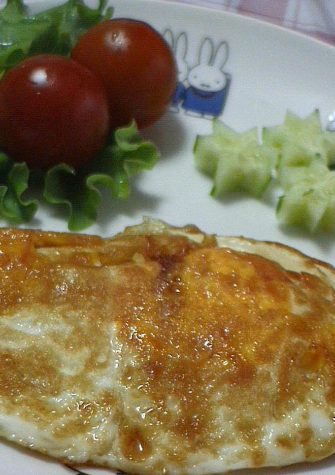 いつもと違う目玉焼き☆-レシピのメイン写真