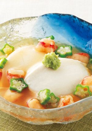 とろり豆腐の冷しあんかけ-レシピのメイン写真
