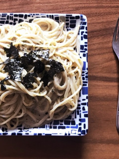 簡単☆生クリーム消費*海苔クリームパスタ-レシピのメイン写真