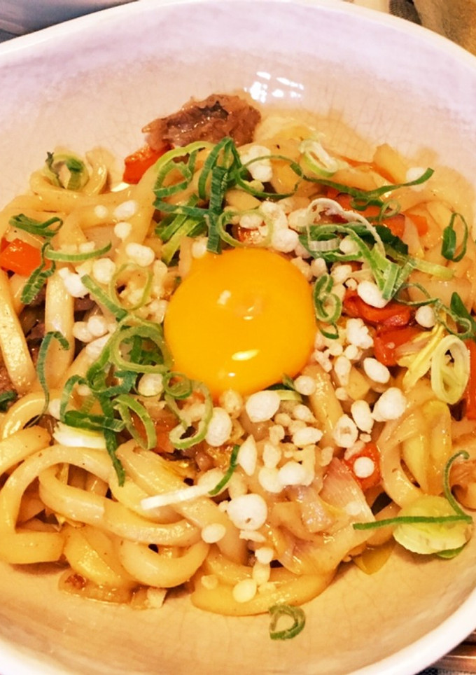 すき焼き風焼うどん-レシピのメイン写真