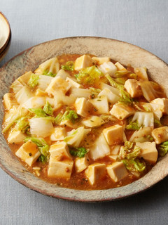 ボリューム満点♪白菜入り麻婆豆腐-レシピのメイン写真