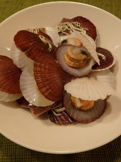 ホタテ稚貝の白ワイン蒸し-レシピのメイン写真