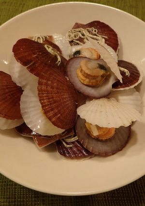 ホタテ稚貝の白ワイン蒸し-レシピのメイン写真
