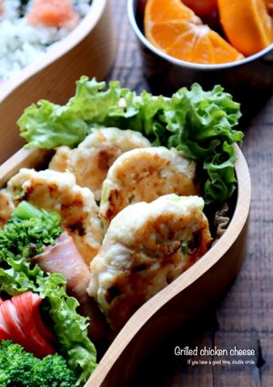 お弁当に！ささみのつくね風チーズ焼き-レシピのメイン写真