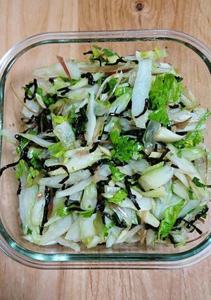 *セロリと茗荷と大葉の塩昆布おつまみ*-レシピのメイン写真