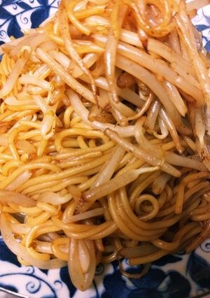 糖質ゼロ麺でダイエット焼きそば！-レシピのメイン写真
