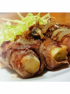 長ネギの肉巻き生姜焼き-レシピのメイン写真