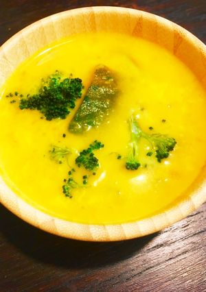 【離乳食にも！】簡単かぼちゃのスープ-レシピのメイン写真
