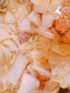 白菜と肉だんごのスープ-レシピのメイン写真