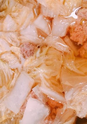 白菜と肉だんごのスープ-レシピのメイン写真