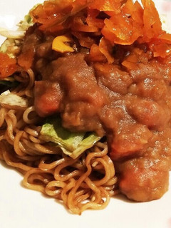 カレーやきそば-レシピのメイン写真