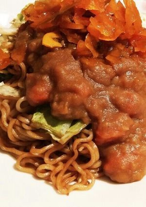 カレーやきそば-レシピのメイン写真