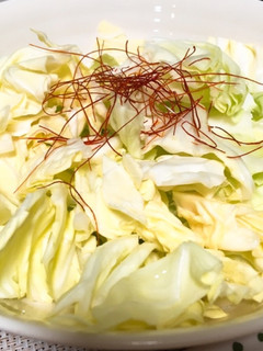 超簡単!ごま油のおつまみキャベツ-レシピのメイン写真