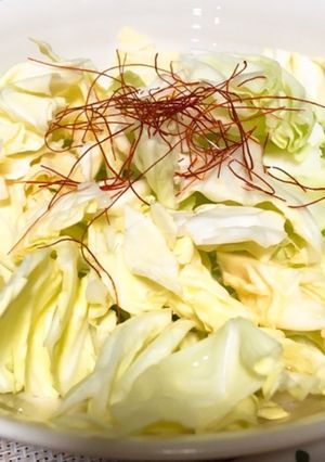 超簡単！ごま油のおつまみキャベツ-レシピのメイン写真
