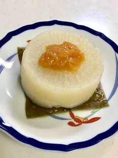 ゆずジャムの風呂吹き大根-レシピのメイン写真