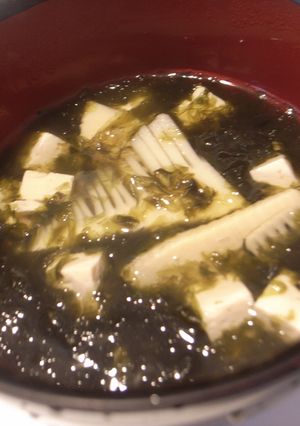 あおさのお吸い物-レシピのメイン写真