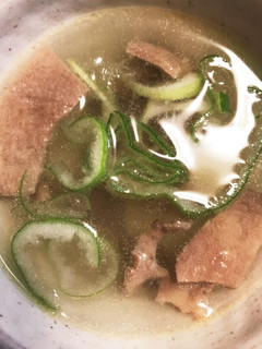 簡単牛タンスープ-レシピのメイン写真